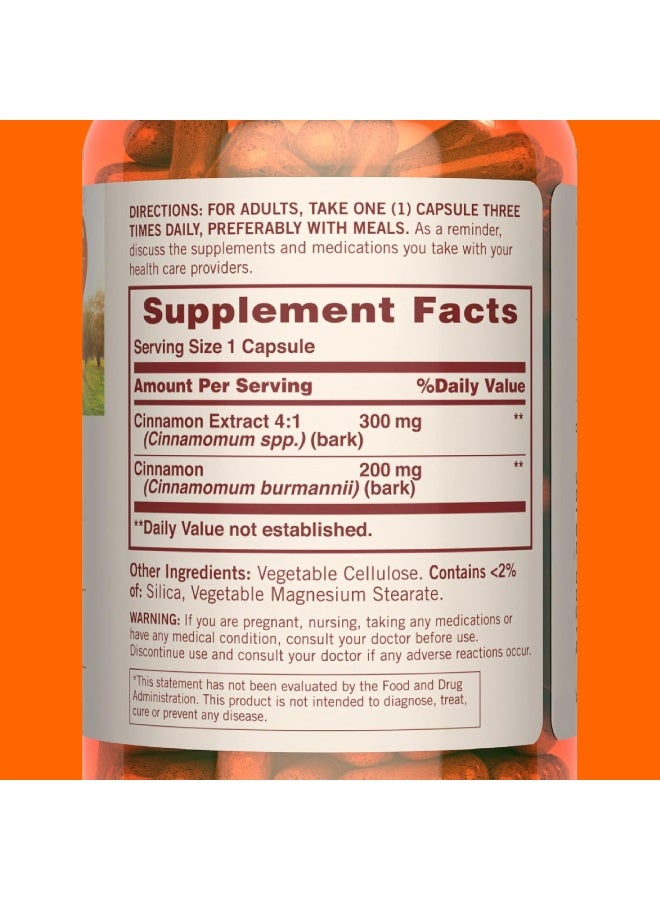 Sundown Cinnamon 1000 Mg 200 Caps - Image 3